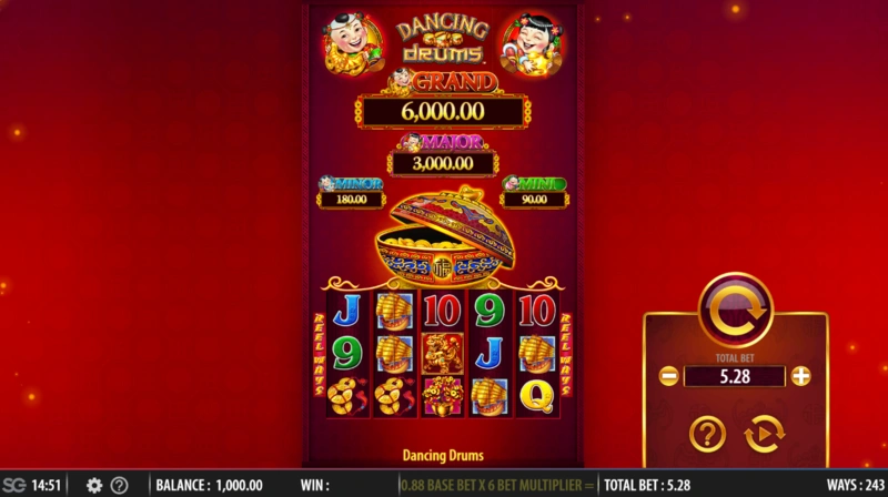 Dancing Drums Online Slot