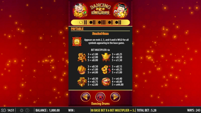 Dancing Drums Online Slot