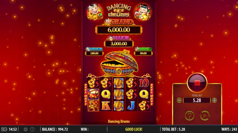 Dancing Drums Online Slot